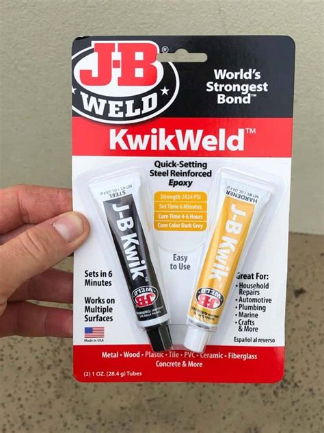 jb weld on sheet metal|Know Your Bond .